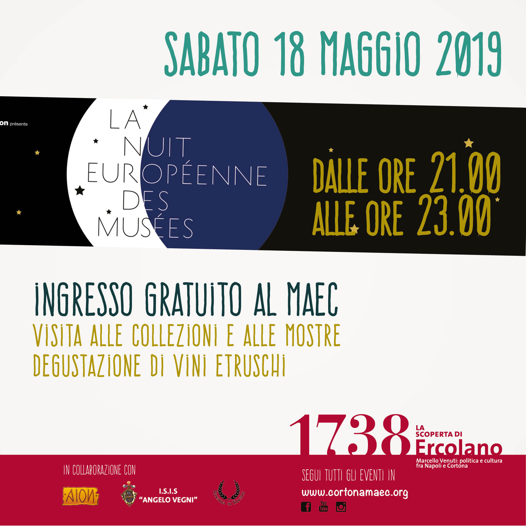 ingresso gratuito al MAEC e alle mostre temporanee