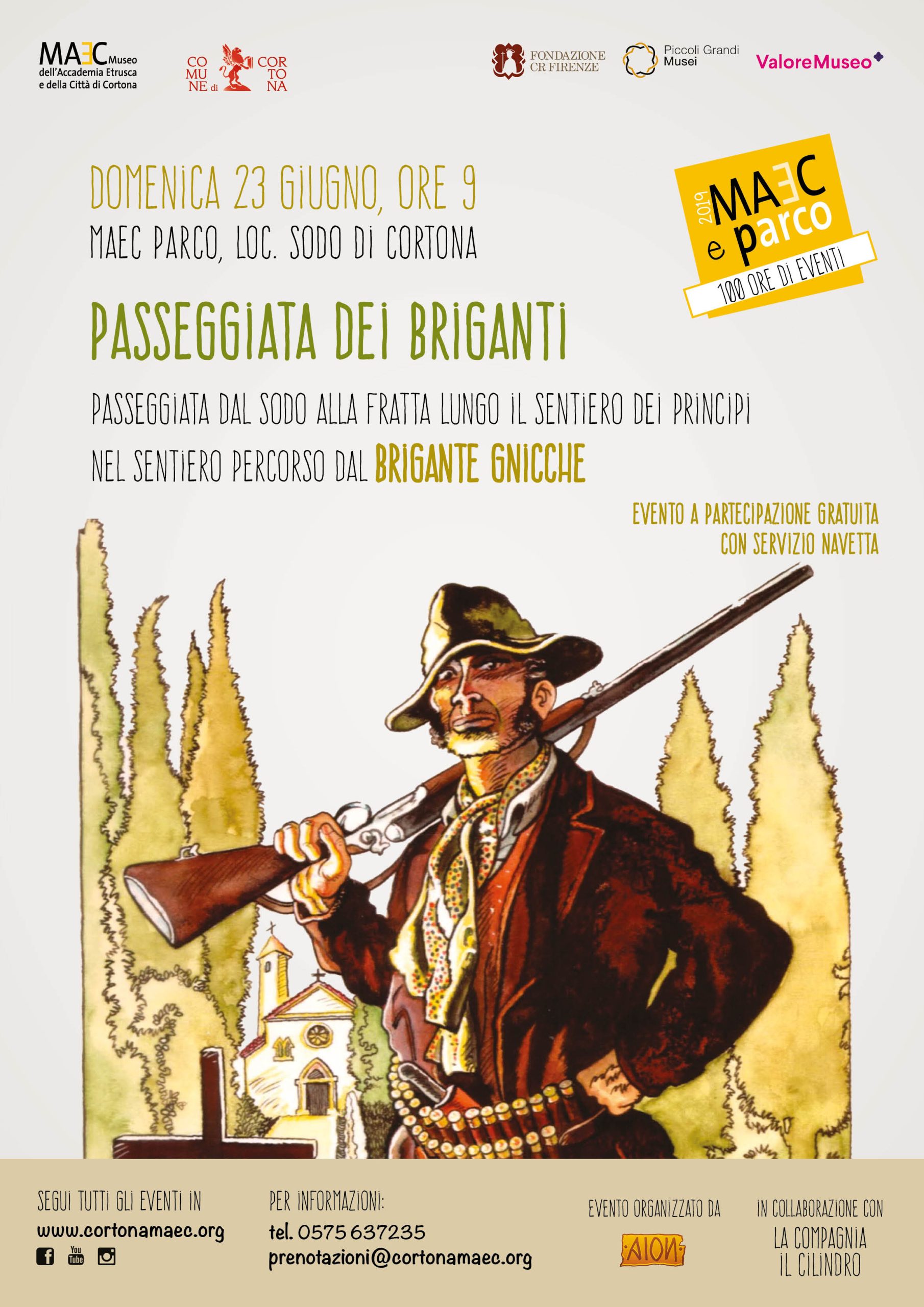 camminata dal sodo alla fratta lungo il Sentiero dei principi, anticamente prcorso dal brigante gnicche