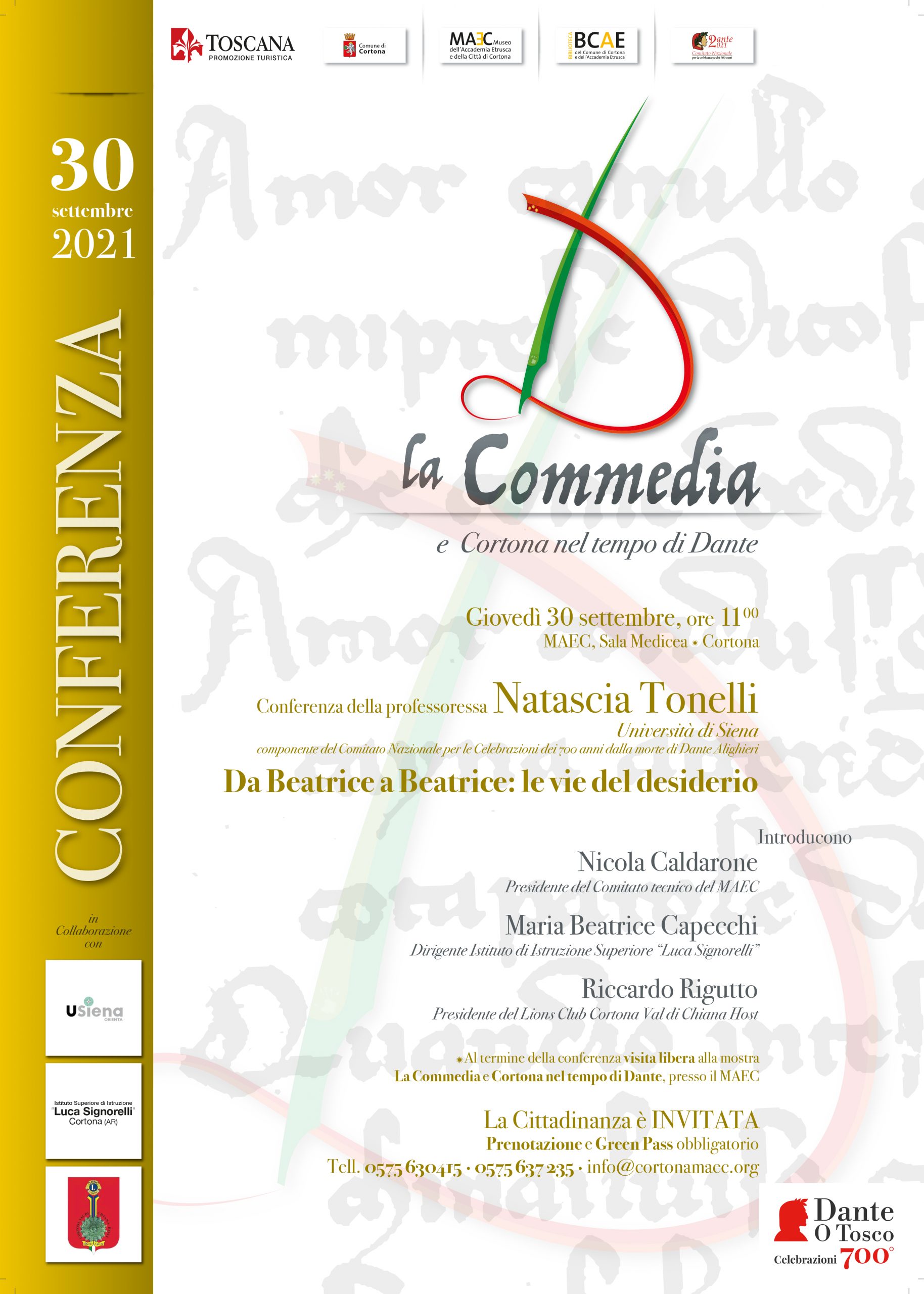 Da Beatrice a Beatrice le vie del desiderio