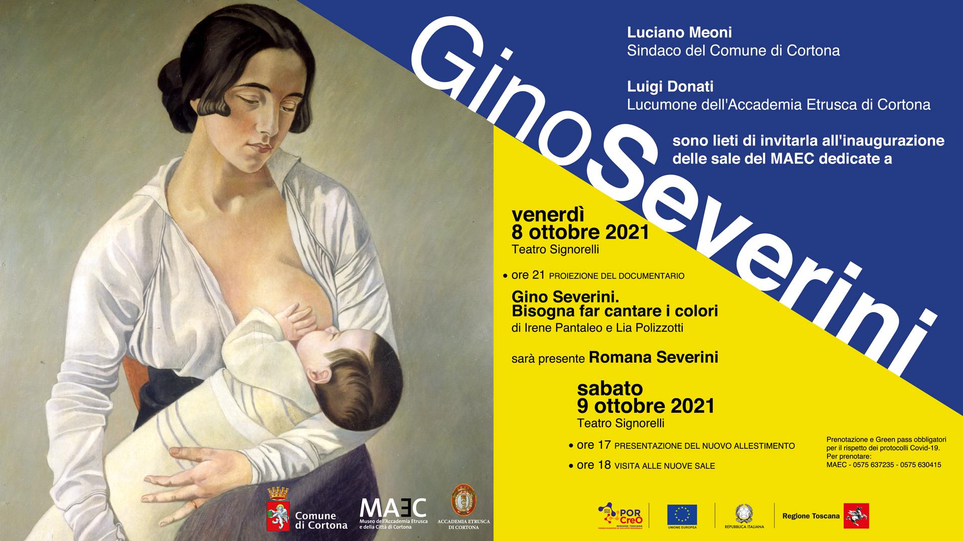 Inaugurazione sale Severini presso museo etrusco MAEC