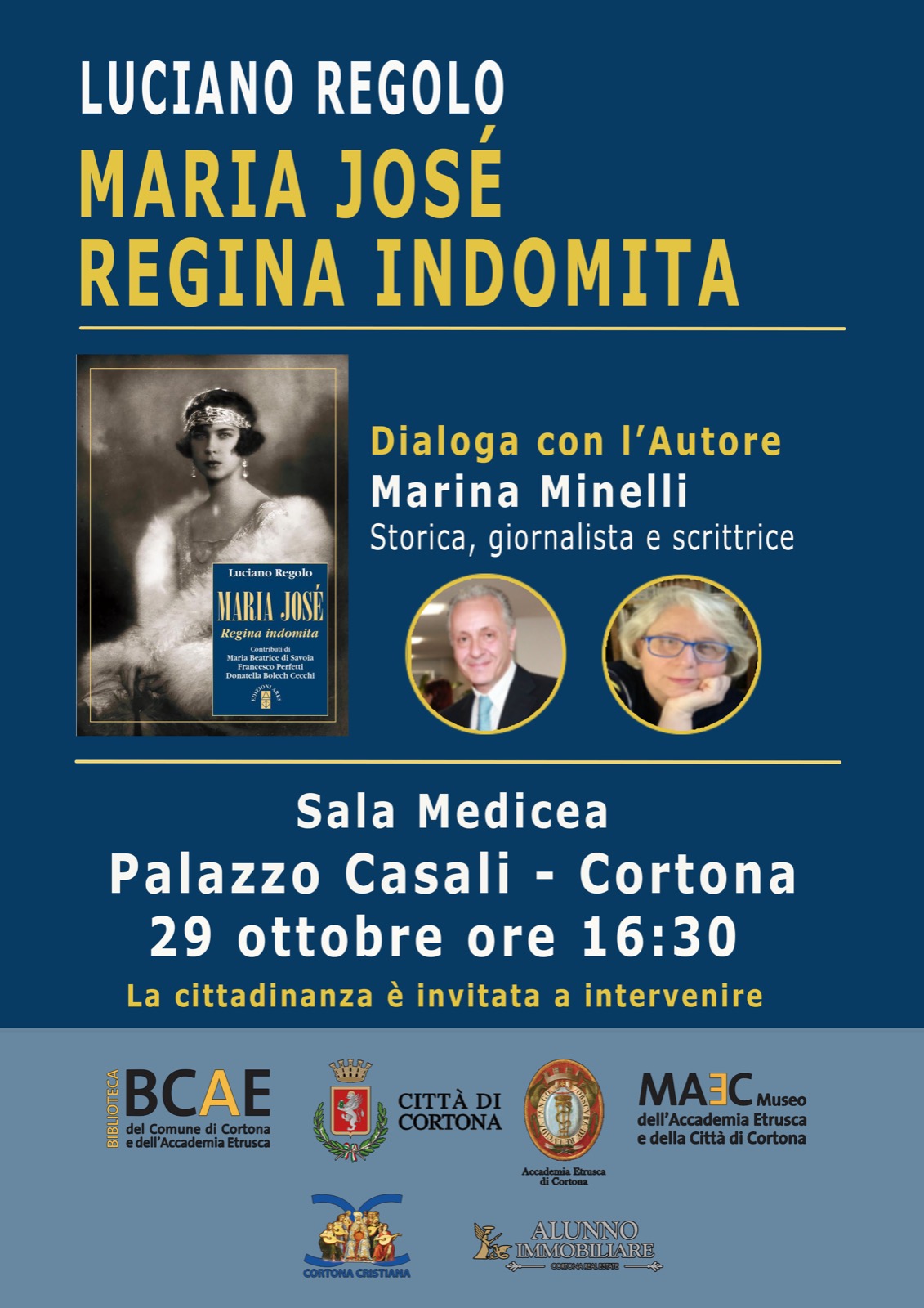 Presentazione del libro Luciano Regolo Maria José