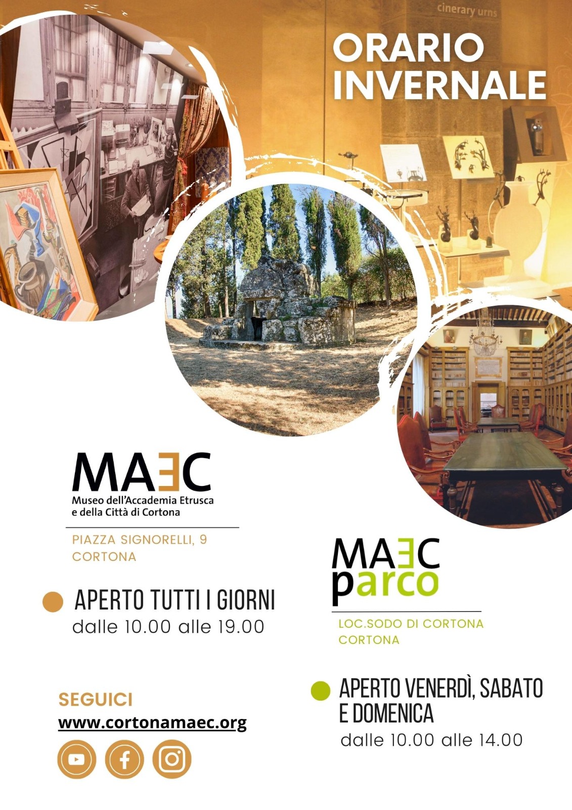 maec parco archeologico del sodo cambio orario