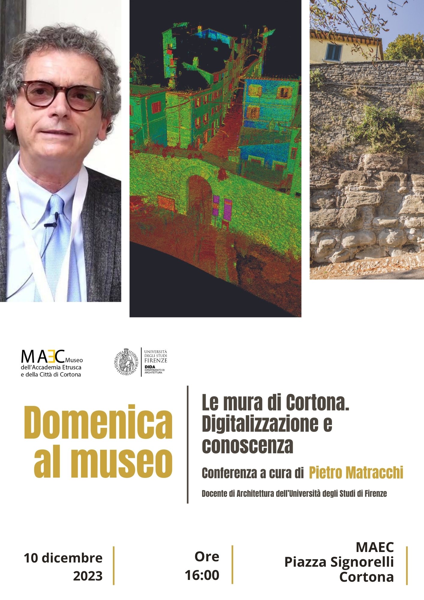 Le mura di Cortona. Digitalizzazione e conoscenza.