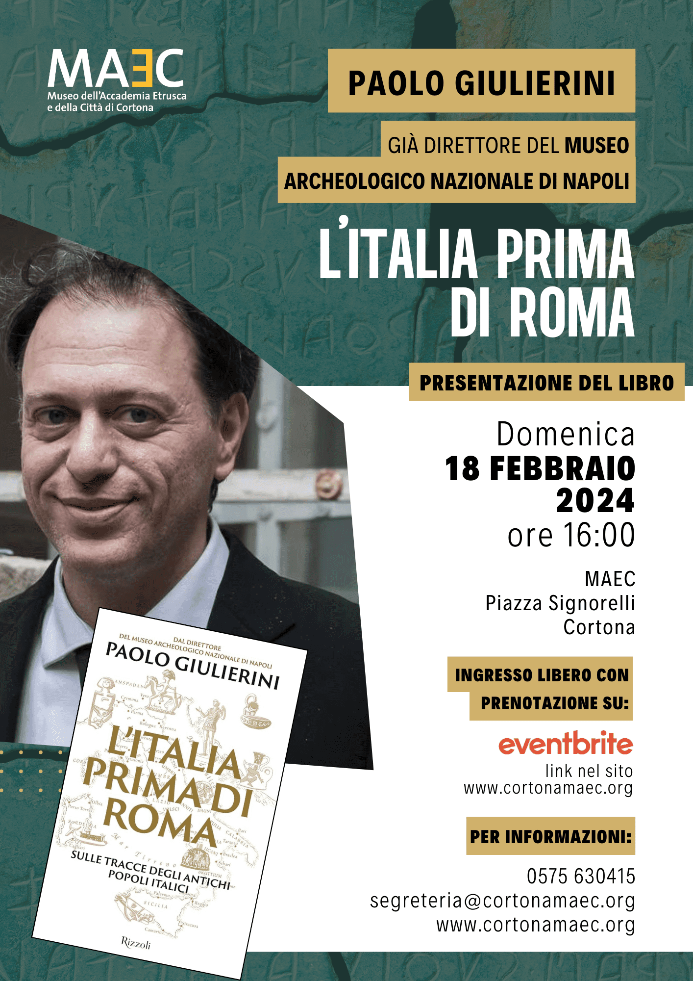 Presentazione libro Paolo Giulierini