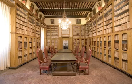 MAEC Cortona Biblioteca settecentesca dell'Accademia Etrusca