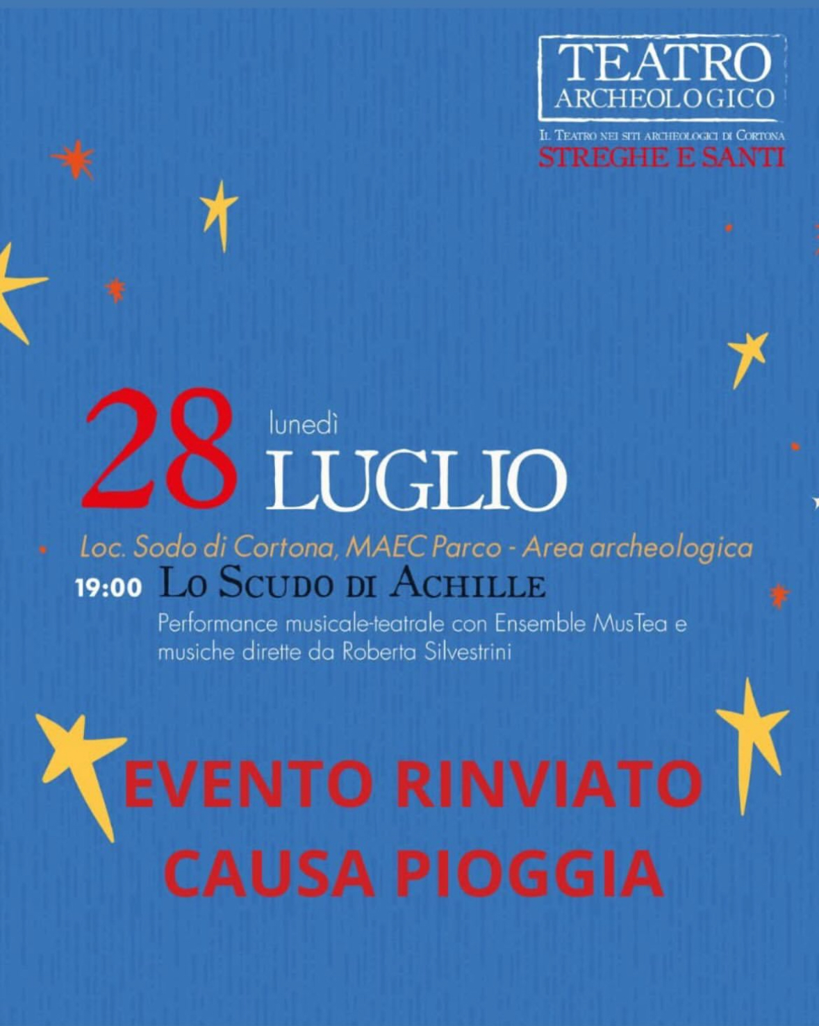 teatro archeologico 2025 Lo scudo di achille