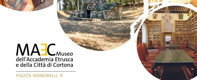 MAEC Cortona locandina con orario invernale MAEC e Area archeologica del Sodo