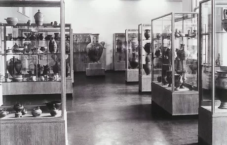 MAEC Cortona fanciullo con oca dal Rijksmuseum di Leida in occasione della mostra temporanea intitolata Gli Etruschi in Olanda. A 40 anni dal Progetto Etruschi