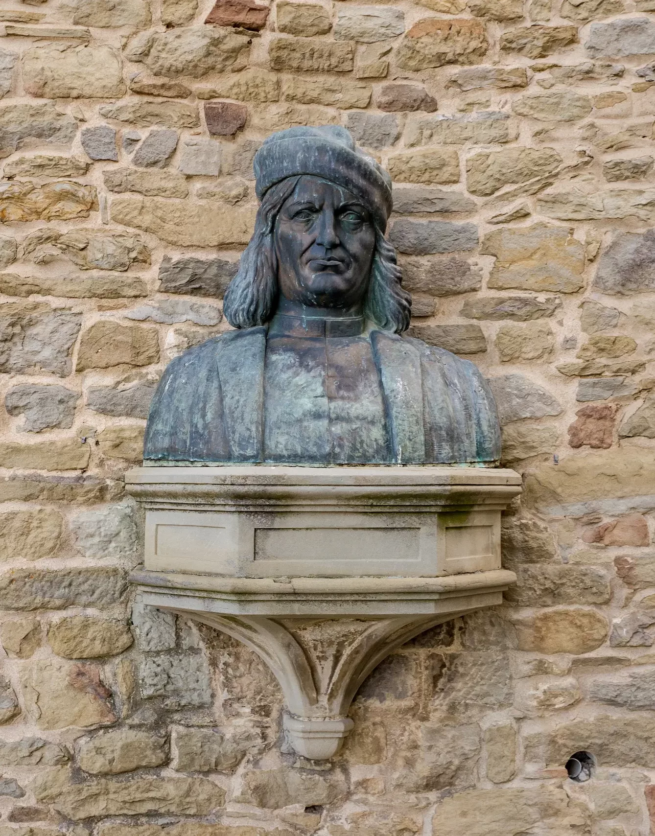 MAEC Cortona itinerari signorelliani, il busto di Luca Signorelli