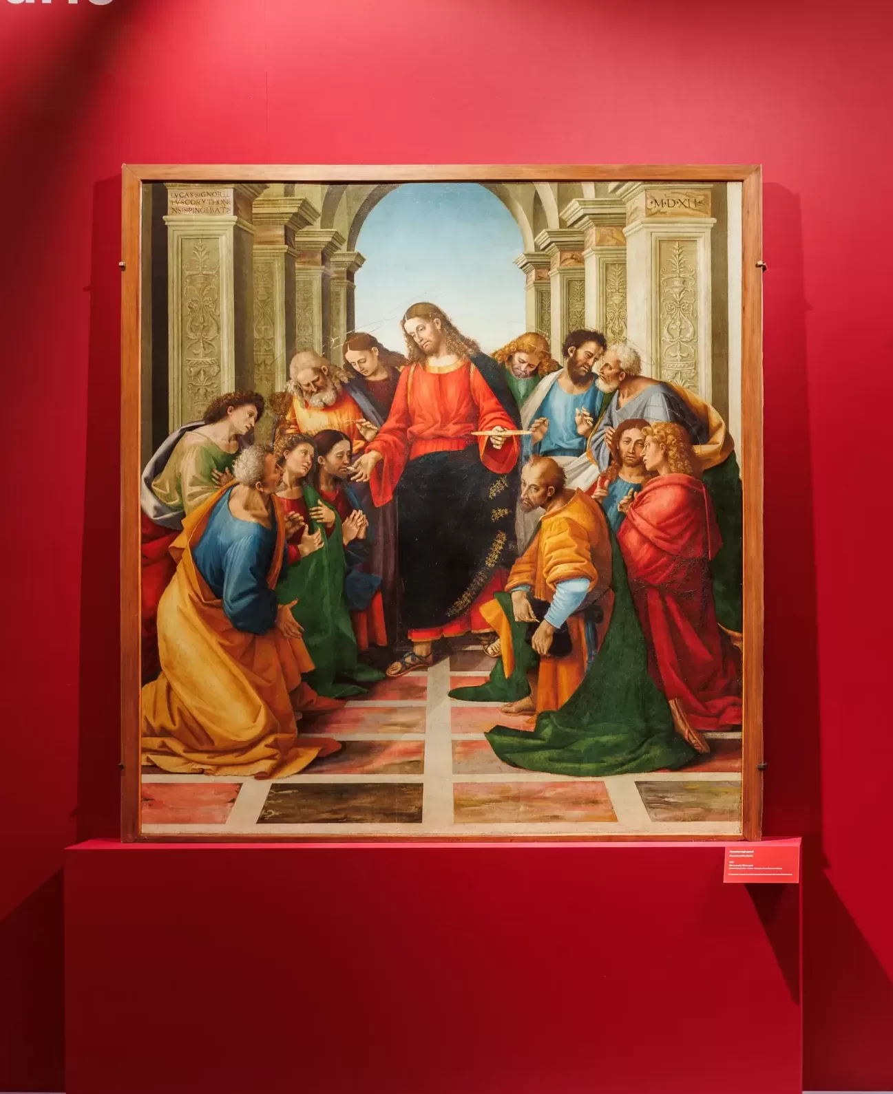 MAEC Cortona mostra Signorelli 500 Comunione degli apostoli, Cortona, Museo Diocesano