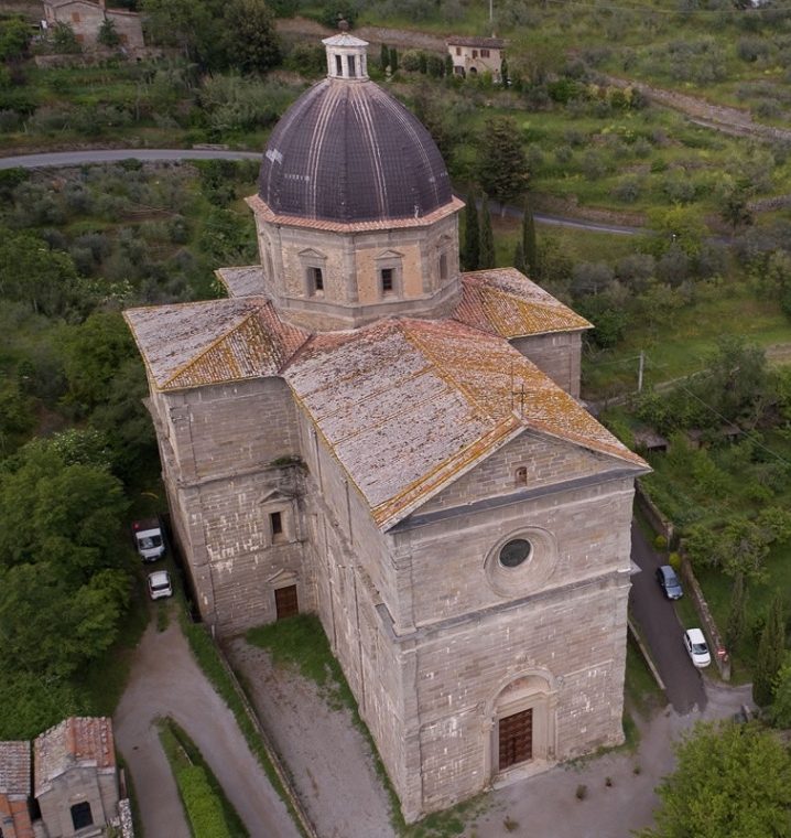 MAEC Cortona itinerari signorelliani, Chiesa di Santa Maria delle Grazie al Calcinaio