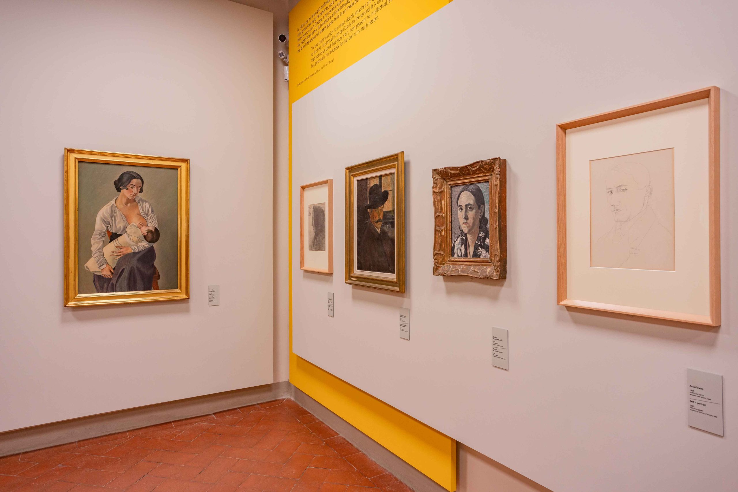 MAEC Cortona la prima sala Severini