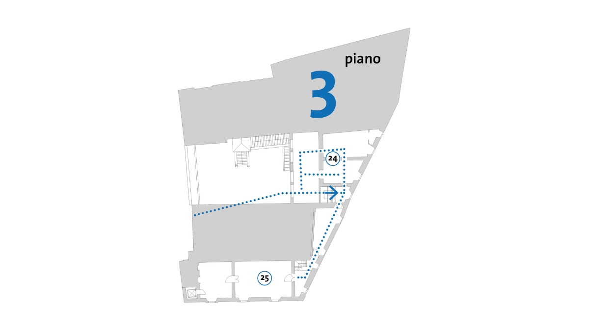 MAEC Cortona mappa piano 3
